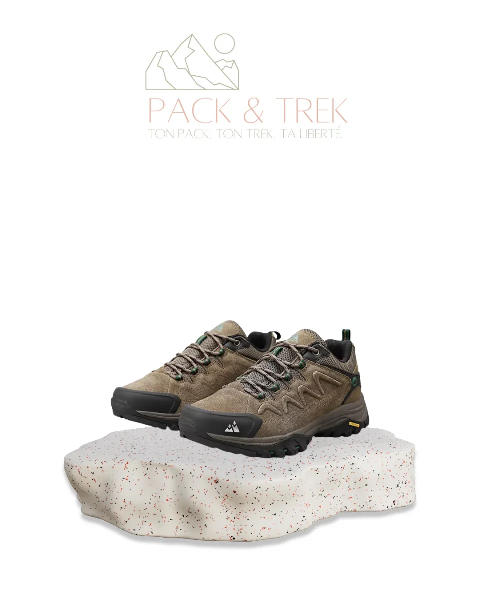 Chaussures de Randonnée Homme en Daim – Respirantes & Antidérapantes – Image 4
